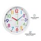 thumbnail image 3 of Learning Clock for Kids - Telling Time Easily, Non-Ticking, Battery Operated, Silent, Colorful Teach, 3 of 5
