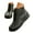 Black, variant on Combat Ankle Boots for Women Lace up Waterproof Walking Riding Hiking Short Booties