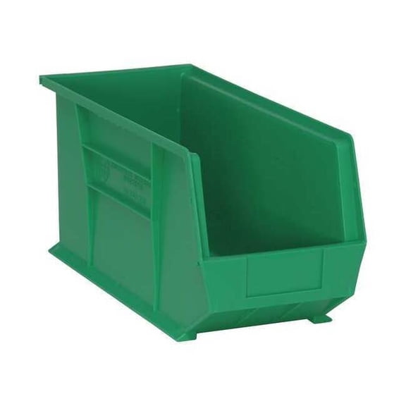 Quantum Storage QUS265GN Ultra Stack & Hang Bin, Green - 18 x 8.25 x 9 in.