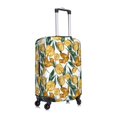 thumbnail image 3 of Uemuo Yellow Tulips Printed Washable Luggage Cover - Fashion Suitcase Protector Fits 18-32 Inch Luggage -Large, 3 of 9