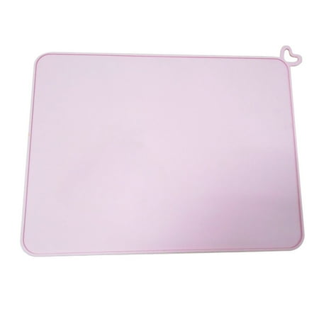 

jbyrvq Silicone Pet Feeding Mat Non Slip Pet Food Placemat for Dog Cat