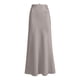 thumbnail image 5 of 2025 Falda larga de satén para mujer - Cintura alta, bajo acampanado en línea A - Vestido elegante para cócteles y bodas, 5 of 5