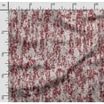 thumbnail image 2 of Soimoi Texture Print, Silk Fabric Decor Sewing Fabric By The Yard- 42 Inch WideDecorative Fabric For Shirts, Suits, Ties-Red, 2 of 5