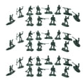 thumbnail image 3 of MOVTOTOP 100Pcs Small Soldier Models Mini Soldier Figures for Doll Houses School Projects Educational Use, 3 of 7