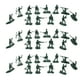 thumbnail image 4 of Mini de plástico de 100 piezas Mini Toy Soldier Figuras Figuras de soldados medievales Modelos de soldados de mesa de arena de juguete, 4 of 7
