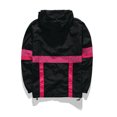 thumbnail image 4 of Chaqueta con capucha para hombre Chaqueta cortavientos con estampado de bloques de colores Blusa estilo hip-hop Pompotops  oipoqjl29784, 4 of 5
