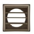 thumbnail image 2 of Lambro Industries 361B 6" Brown Plastic Louver Vent, 2 of 4