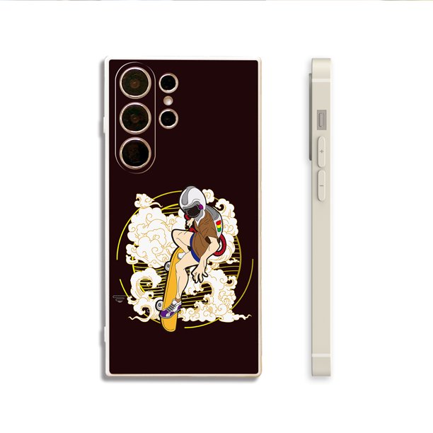 Demuestre su individualidad con esta moderna y protectora funda de goma de TPU para teléfono con estampado de dibujos animados para iPhone