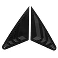 thumbnail image 2 of 2Pcs Rear Side Window Louver Covers Fit for 8V Sedan 2013 - 2020 Left and Right Impact Proof Rear Window Air Vent Scoop Shutter Covers with Sporty Look, 2 of 7
