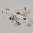 thumbnail image 4 of XUYAN Vintage Airplane Model: Airplane Model Ornament Metal Biplane Plane Home Decor Desktop Decoration for Boys & Girls Birthday Gift, Children's Day Gifts, 4 of 5