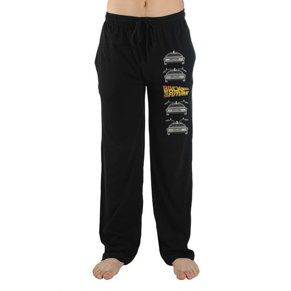 Back to the Future Delorean Sleep Pajama Pants-Medium