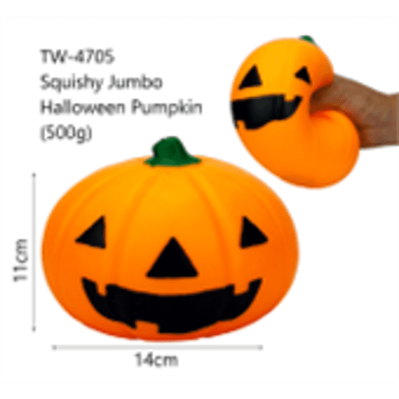 TOYMENDOUS SQUISHY JUMBO JACK-O-LANTERN