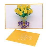 Mother's Day Gifts Greeting Card 3D Creative Handmade Paper Blessing