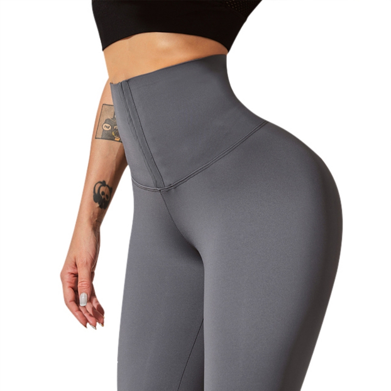 Women Tummy Control Corset Leggings 