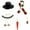 G, variant on XUYAN Christmas Snowman Decorating Making Kit Outdoor Fun Christmas Winter Holiday Party Snowman DIY Making Kit Decoration Gift Outside Toys for 3 4 5 6 7 8+Years Old Boys and Girls