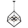 thumbnail image 4 of Golden Lighting 2083-10P BLK Architect 10 Light Pendant, Black, 4 of 4