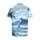 thumbnail image 5 of Blusa y camisa de manga corta con cuello vuelto para hombre, blusa informal de moda con botones y manga corta para hombre, 5 of 5