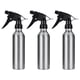 thumbnail image 1 of BRIGHTFUFU 3 uds 250ml botella pulverizadora vacía multiusos de aleación de aluminio flores plantas rociador de agua botella recargable herramientas para hornear para (plata), 1 of 7
