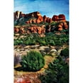 thumbnail image 2 of Aldridge, Ashley 17x24 Black Modern Framed Museum Art Print Titled - Arizona Isnt She Grand Canyon II, 2 of 4