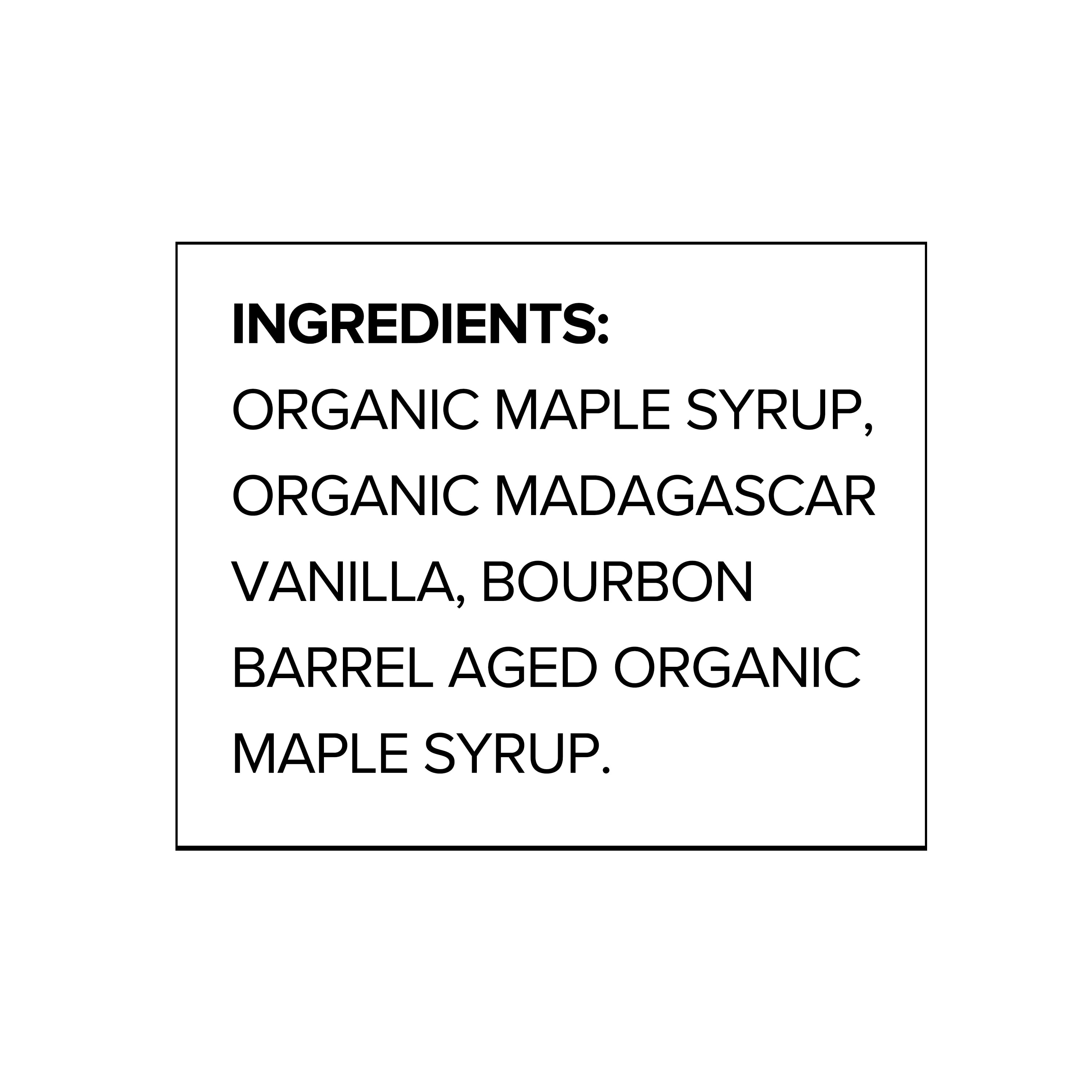 Crown Maple Organic Maple Syrup with Three 1.7 fl oz Bottles: Amber 100%Pure, Bourbon & Vanilla