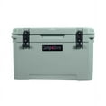 thumbnail image 2 of Camp-Zero  40L 42 Quart Premium Cooler With Molded-In Drink Holders Beige, 2 of 5