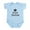 Sky Blue, variant on CafePress - Sicilian Pride Infant Bodysuit - Baby Light Bodysuit, Size Newborn - 24 Months