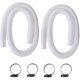 thumbnail image 1 of Swimming Pool Hose, 2Pcs 32mm Hose for Above Ground Pool, 150cm/59in Swimming Pool Pump Hose for Intex 330 GPH, 530 GPH and 1000 GPH, 1 of 4