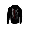 thumbnail image 2 of Stars & Stripes All American Billet Pullover Hoodie LS LS1 Swap Black USA Medium, 2 of 3