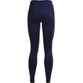 thumbnail image 2 of Under Armour Womens ColdGear Authentics Leggings Midnight Navy 410/White XX-Large, 2 of 6