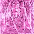 thumbnail image 1 of Ahgly Company Indoor Square Abstract Pink Modern Area Rugs, 4' Square, 1 of 4