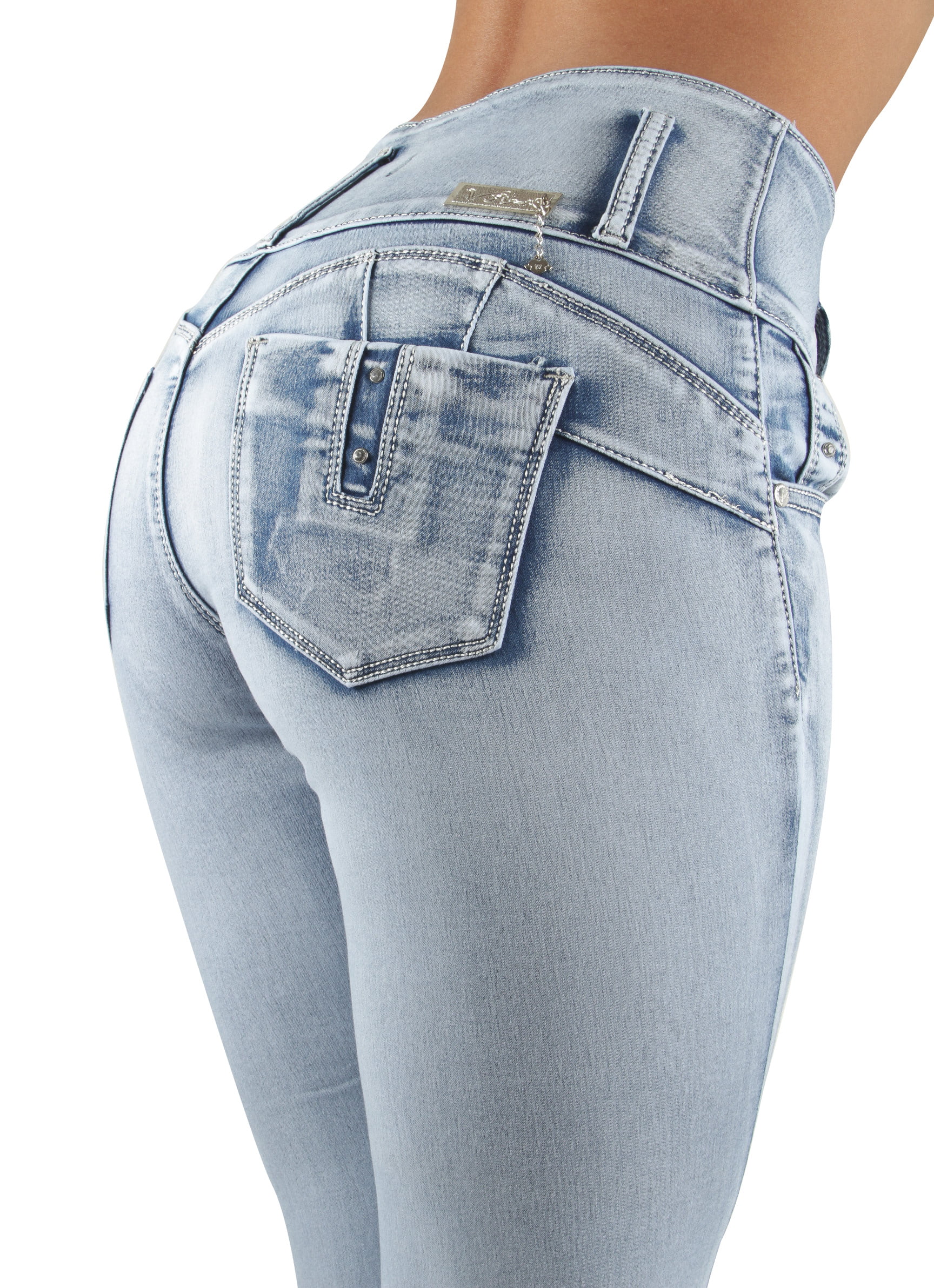 Skinny Jeans Butt Lift High Waist Women's Juniors Colombian Design Push Up 