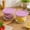 B, variant on Small Glass Bowls with Airtight Lids 8oz Stackable Custard Cups for Food Storage Containers with Lids