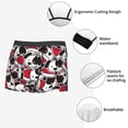 thumbnail image 3 of Fotbe Cute Dog Calzoncillos Tipo Boxer con Bolsa de Soporte Total para Hombre, X-Temp Fresco, Transpirable y de Secado Rápido-Small, 3 of 5