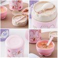 thumbnail image 4 of Copa De Aislamiento Taza de aislamiento de 600 ml Tazas portátiles Producto para exteriores (rosa) Likrtyny Libre de BPA, 4 of 9