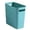 Green, variant on VMWMSSR 2Pcs Slim Plastic Wastebasket, 2.4Gal Space Saving Small Rectangular Trash Can With Side Handles, Narrow Recycle Bin For Bathroom Kitchen Bedroom Office Hotel Rv(Orange-One Size)