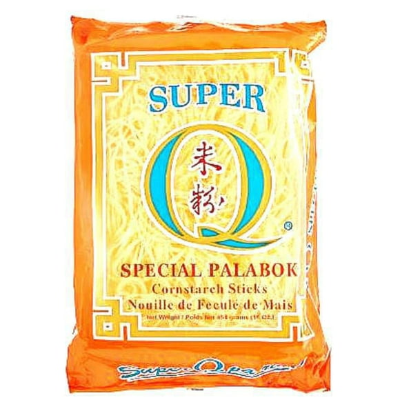 Palabok spécial Super Q 454g (16 oz) Bâtonnets de fécule de maïs Super Q Special Palabok 454g