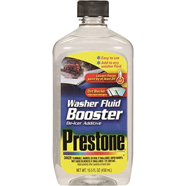 Prestone AS240 Windshield Washer Fluid Booster DeIcer Additive 15.5