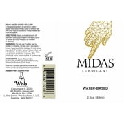 Midas Water Based Gel Lubricant 2oz