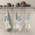 thumbnail image 5 of Dreamtimes Soft Absorbent Reusable Kitchen Towels, Set of 1|28x18 in, Lemons Talavera Dining Kitchen Living Room Tea Towels Dish Towels Decorative Towels, 5 of 7