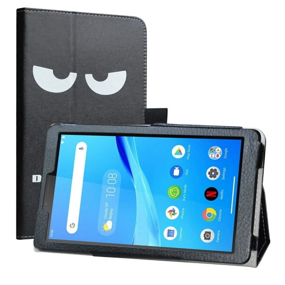 Labanema 7" Lenovo Tab M7 (TB-7305F) Case, PU Leather Folio Stand Protective Case, Cover for 7" Lenovo Tab M7 (TB-7305F) (Big Eyes)