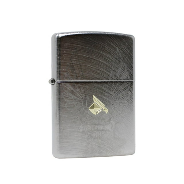 Zippo Harley Davidson Golden Eagle, Fini Chrome Brossé, Briquet Coupe-Vent #49464