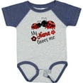 thumbnail image 3 of Inktastic My Nana Loves Me with Cute Ladybugs Boys or Girls Baby Bodysuit, 3 of 5