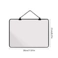 thumbnail image 3 of LEHOZIHEQ OFFICE Small White Board, Magnetic Dry Erase Board, Portable Aluminum Framed Whiteboard, to Do List Notepad for Office, Home, School, 3 of 6