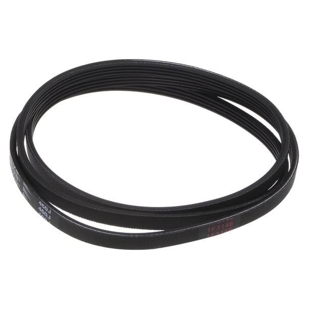 Cinturón V estriado 4 costillas 46" de largo x 0.37" de ancho x 0.14" de alto, cinturón serpentino Micro V EPDM