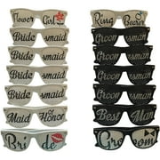 Brides Wedding Party Sunglasses, Set of 14