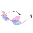 thumbnail image 3 of EeaseMX 1 pieza de gafas con alas de libélula, gafas de fiesta, gafas de fotos, accesorios para vacaciones, 3 of 8