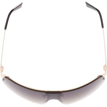 Rocawear Men's Rectangular Sunglasses – UV400 Protection, Metal Frame, Includes Pouch