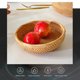 thumbnail image 5 of Contenedores Cesta de mimbre hecha a mano, regalo perfecto, fuente de comida tejida natural para el desayuno (S) Ehuebsd Libre de BPA, 5 of 6