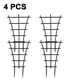 thumbnail image 1 of Enrejado para macetas, enrejado para plantas de interior, mini enrejado para plantas, soporte para plantas de jardín de bricolaje, superpuesto, soportes para flores de enrejado trepador para plantas trepadoras en macetas, vides Ormromra XWJ-A0069-1, 1 of 8