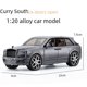 thumbnail image 2 of Simulación 1:20 Rolls # Royce Culinan BB edición paraguas coche en miniatura de aleación decoración niño coche de juguete, 2 of 5